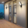 Aluminum Courtyard Decoration Lighting Outdoor Waterproof Corridor Light 12w Garden Led Wall Light