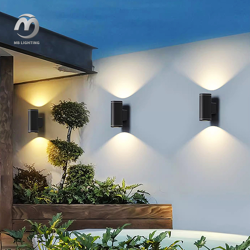 Modern Waterproof Wall Mounted Light Porch Corridor Sconce Lights Outdoor LED Wall Light