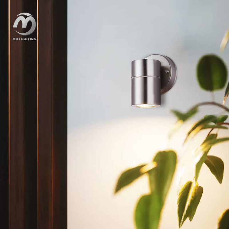 Stainless Steel Wall Mounted Light Waterproof Outdoor Lights Garden Porch Wall Light
