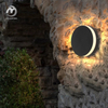 Outdoor Waterproof Wall Mounted Light Porch Corridor Sconce Lamp Aluminum Round LED Wall Light