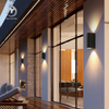 Garden Decorative Wall Mounted Light Modern Up Down Light Outdoor LED Wall Lights